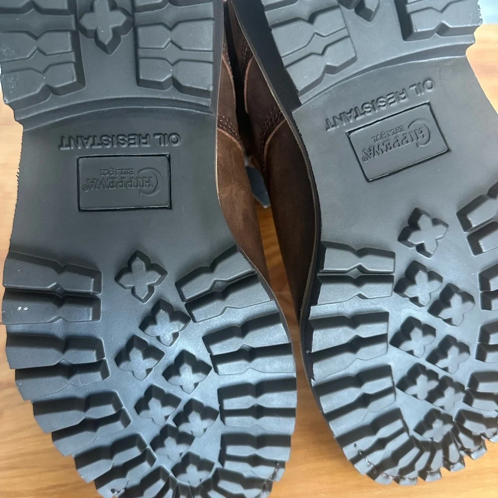 Chippewa Hador Tough Bark | Size 9.5 | 8” Oblique Steel Logger | NWT - Picture 6 of 7